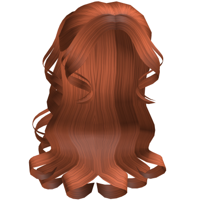 Curly Cute Back Twintails (Ginger) Roblox item