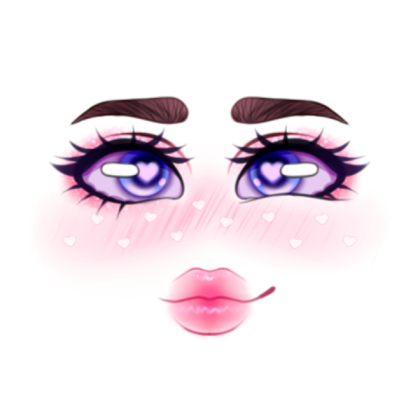 Kawaii Cute Girl Face (Not Mine) Roblox decal