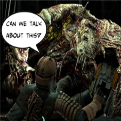 dead space funny 2 Roblox decal