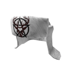 White Deer Skull Ushanka