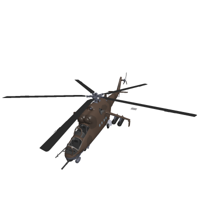 Armoured Hunter Helicopter