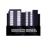 The modern hotel.