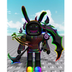 rainbow demon on the good side...