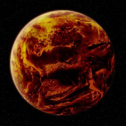 Mustafar from Star Wars (Work in progress)
