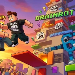 Brainrot Slap Troll Tower icon