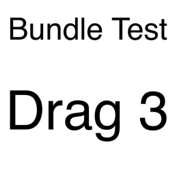 Bundle test: Drag 3