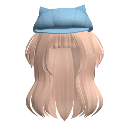 Blonde Hair with Hat thumbnail