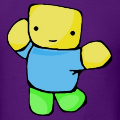Cool art of noob Roblox decal