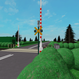 Ecuador railroad crossing