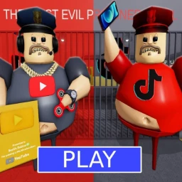 YOUTUBE VS TIKTOK POLICE PRISON RUN! (Obby) icon