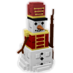 GIANT Snowman Soldier