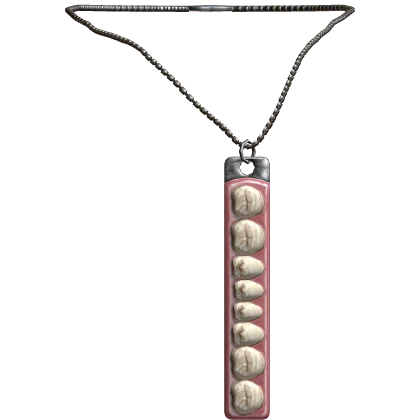 carol christian poell 歯型ネックレス carol christian poell teeth necklace | 3.0 | Roblox Item - Rolimon's