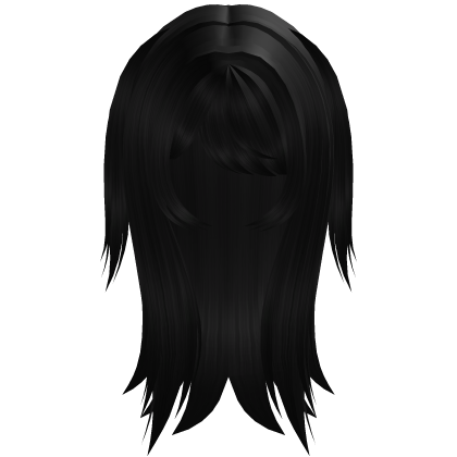 Black Lost Emo Scene Messy Vkei Yabujin (҂˕ •˶ ) Roblox item