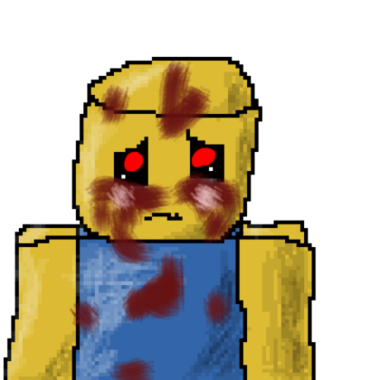scary noob ment for jumpscares Roblox decal