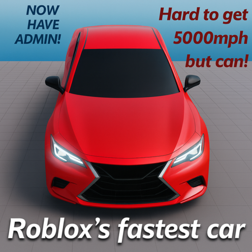 The Fastest Cars on Roblox! [UI.3.20]