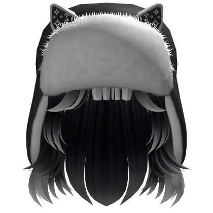 Super Cute Ushanka Jellyfish Hair - Ghost Edition