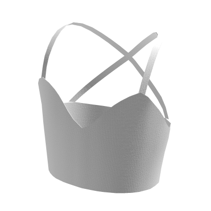 Corset Crop Top - White