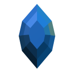 Blue Diamond Forehead Implant 💎