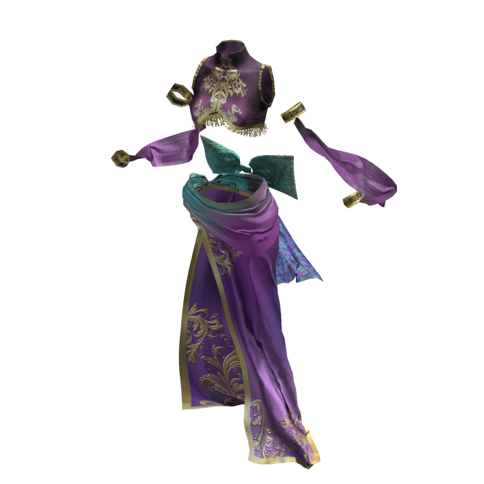 ʚ♡ɞ Traditional Fantasy Mythical Hanfu Purple Gown