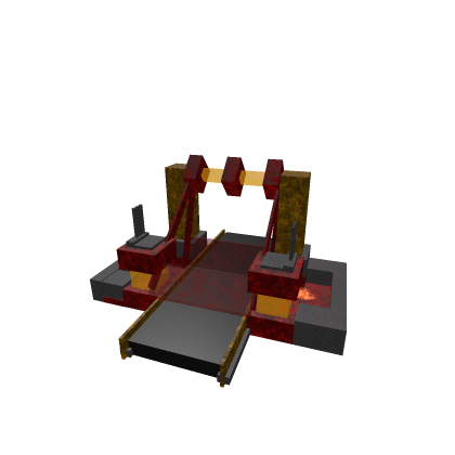 Flaming Large Ore Upgrader