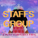 Unicornhairs staffs group