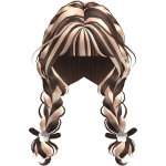 Mocha Twin Braids