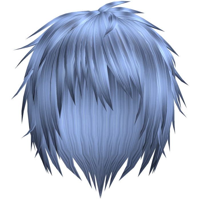 blue kuro messy japanese anime boy hair
