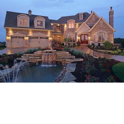 live in a really big house
