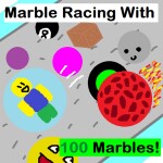 Marble Racing With 100 Marbles!