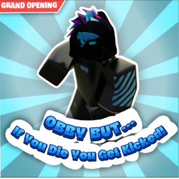Easy Obby But if You Die You Get Kicked!