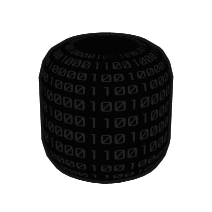XL Black Animated Hacker Head thumbnail