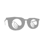 Ocean Logo Glasses