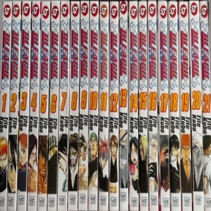 bleach 1-20 manga spines Roblox decal