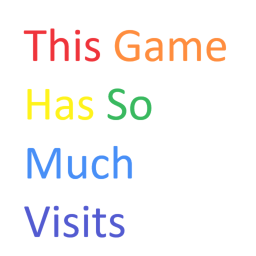This Game Has So Much Visits