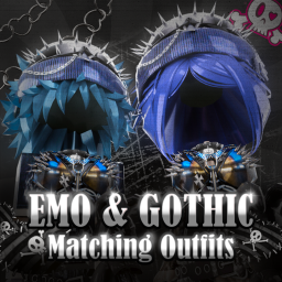 [NEW] EMO/GOTHIC Matching Outfits