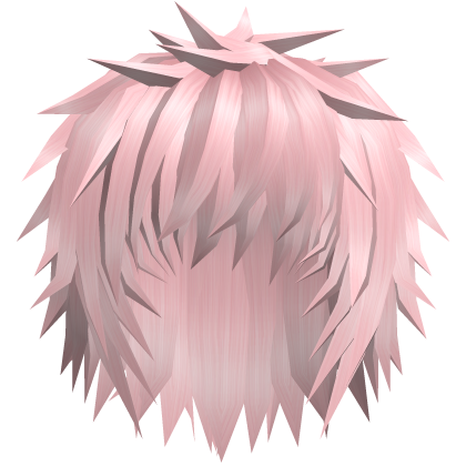 Pastel Pink Spiky Emo Vkei Anime Boy Hair Roblox item
