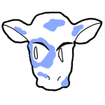 •~Blueberry cow~•