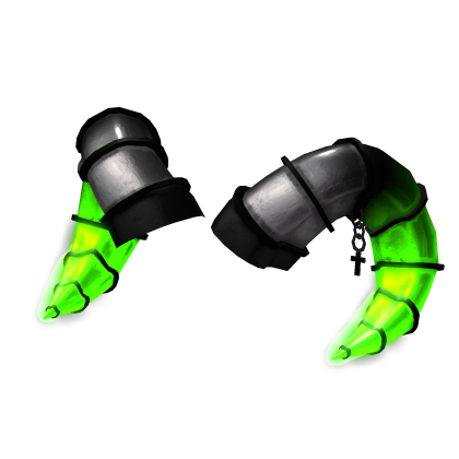 Toxic Goth Horns [EMISSIVE] Roblox item