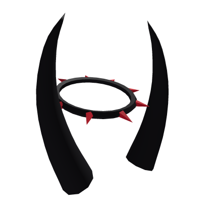 Spiked Halo Demon Horns