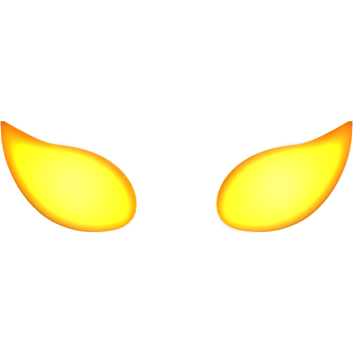 [EMISSIVE] Glowing Gold Dominus Eyes - Aureus