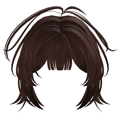 Fluffy Brown Bangs