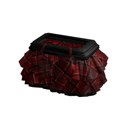 Cute Gothic Red Bow Skirt