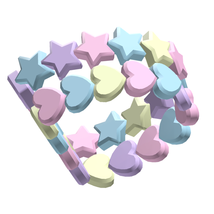 3.0 R6 Bracelet  Pastel Kawaii Left