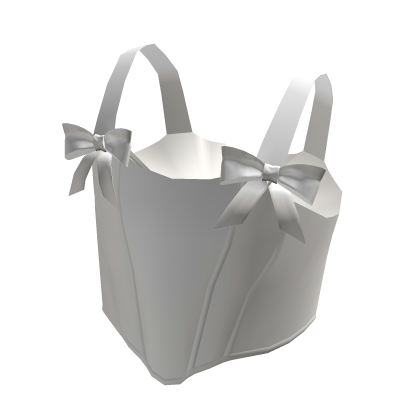 Ballerina Bow Corset- White
