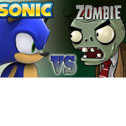 sonic vs zombies
