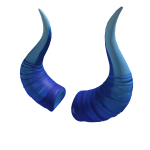 Ice cold blue horns