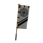 Flag Ashigaru Sashimono – Haririkuro Clan