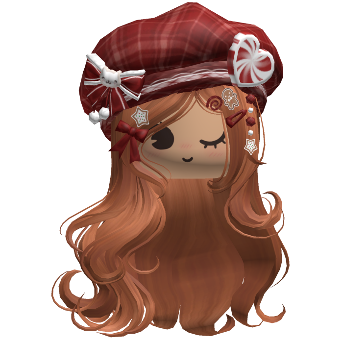 ♡ Christmas Swirls w/ Beret (Ginger)