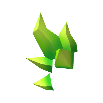 Green Nuclehare Right Shoulder Crystals