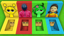 🦑 Zabawna winda z squidami